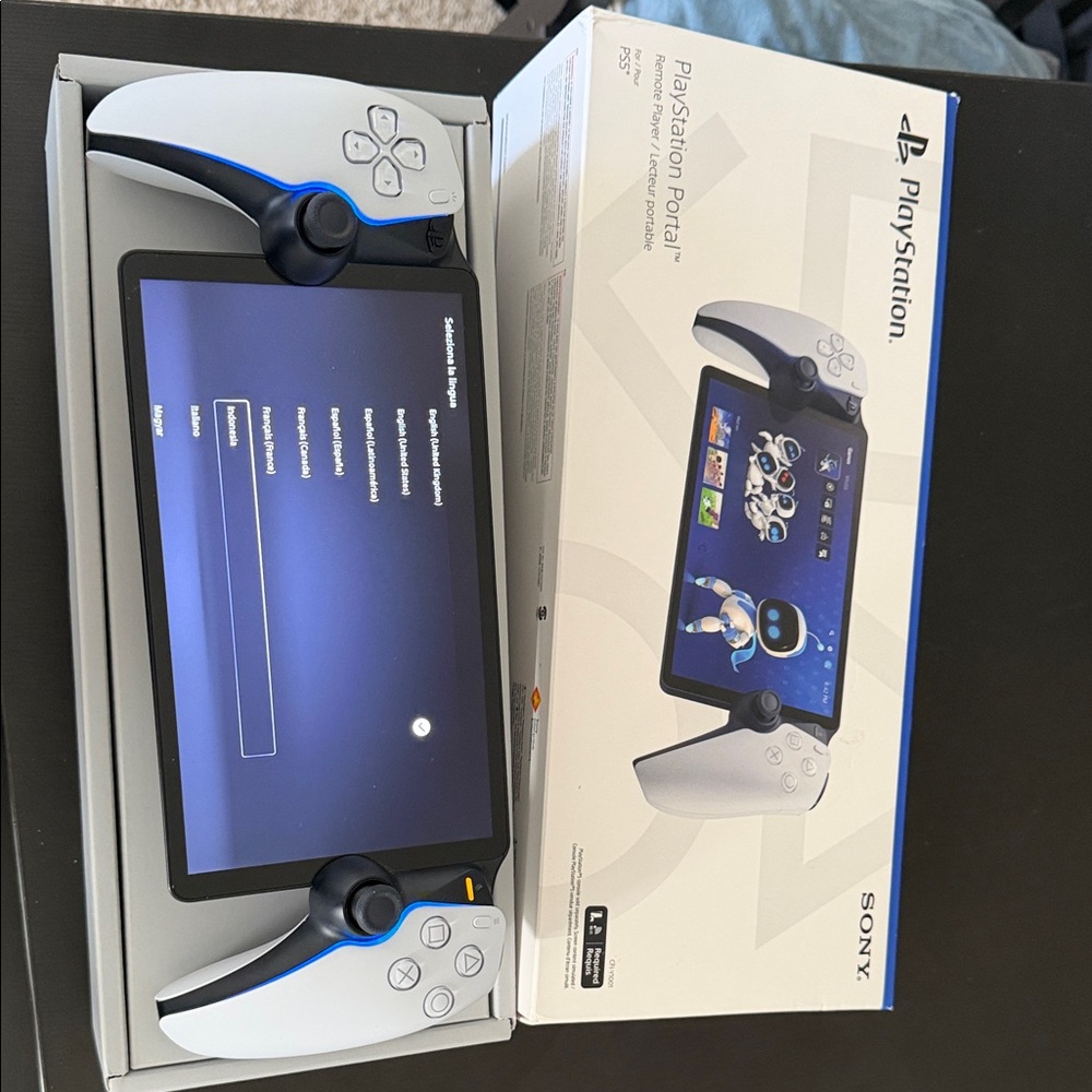 Sony Handheld Console - White and Black